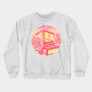 Japanese School Pixel Art Crewneck Sweatshirt